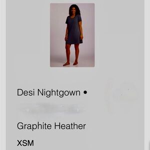 Woolx Desi Nightgown XSM New in package